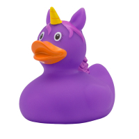 Bath toy Funny Ducks Purple unicorn duck (L2090)
