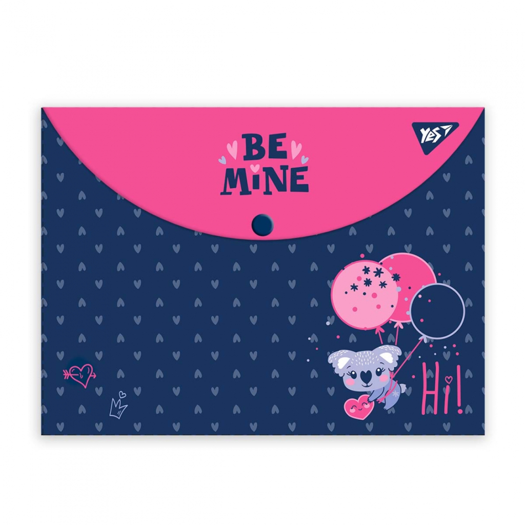 Папка - конверт Yes на кнопці А4 Hi, koala! (492011) Папка - конверт Yes на кнопці А4 Hi, koala! (492011)