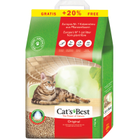 Наповнювач для туалету Cats Best Original Деревний грудкувальний 5.2 кг (10 + 2 л) (4002973191163)