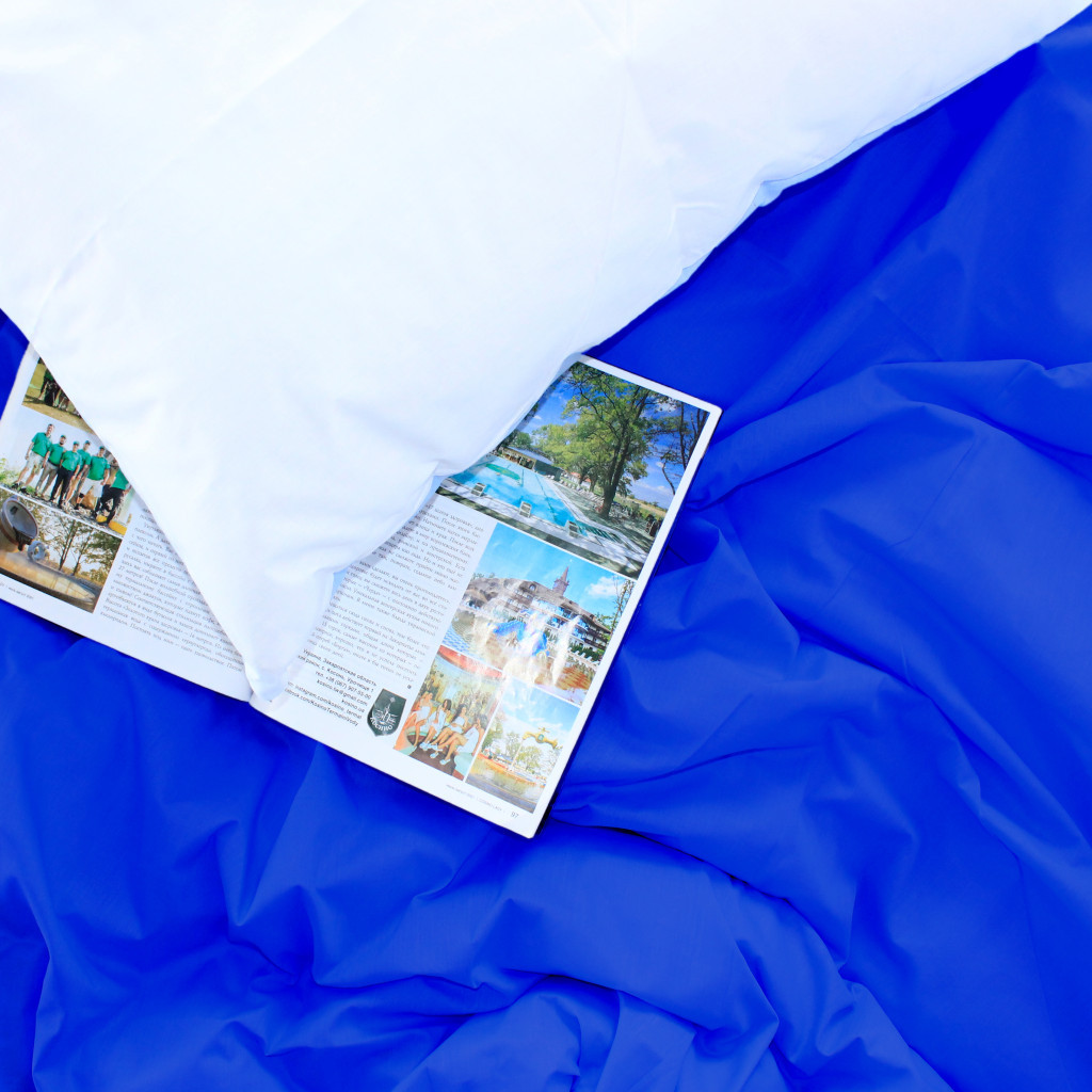 Постільна білизна MirSon Ranforce Elite Pablo Blue (11-2107 + 19-4150) 2х160х220 (2200004732428)