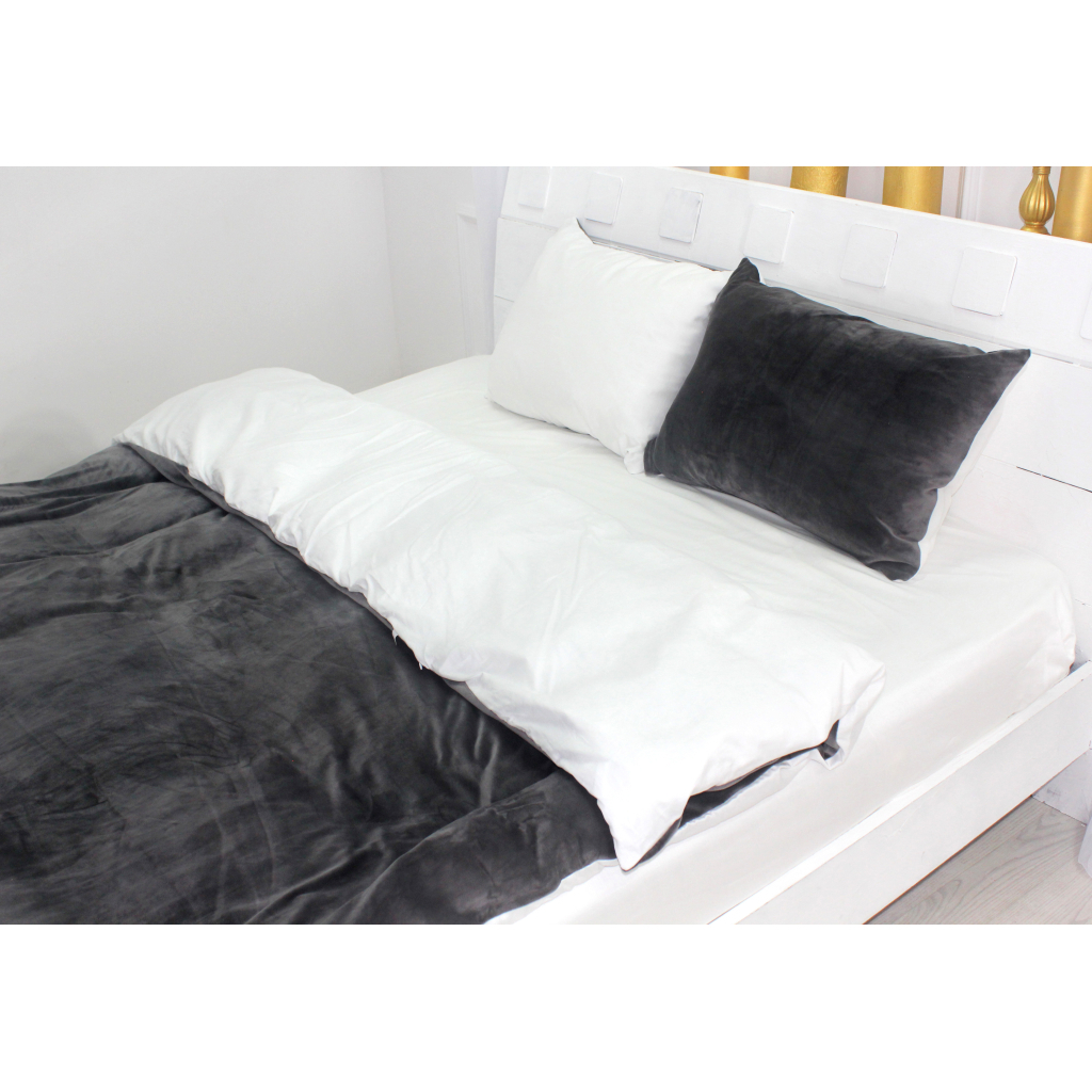 Постільна білизна MirSon Велюр Winter Delicate 28-0092 Papavero King Size (2200004045214)