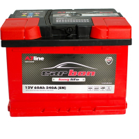 Car battery CARBON 60 Ah/12V Euro (CRB60-00)