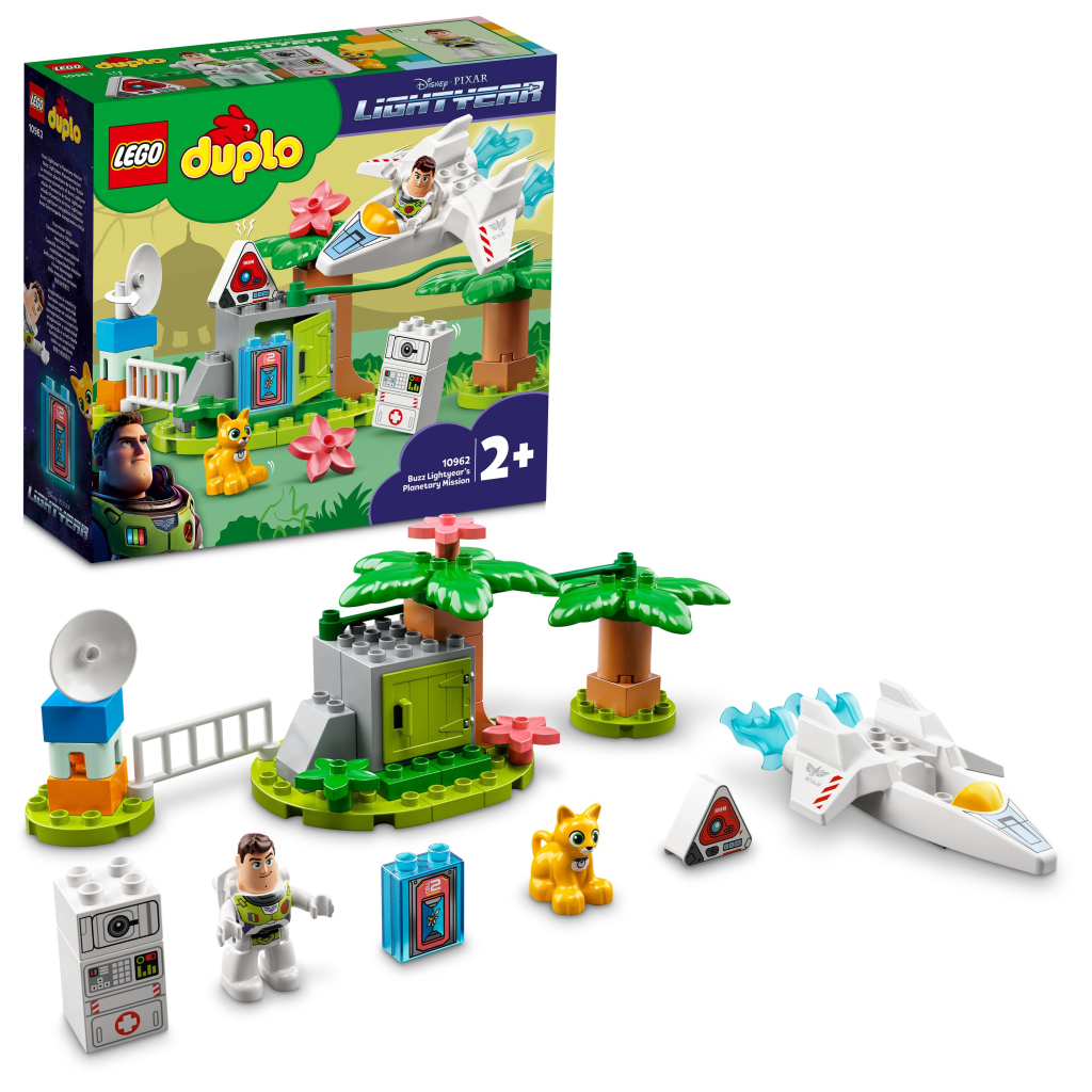 Конструктор LEGO DUPLO Disney Базз Рятівник і космічна місія (10962) Конструктор LEGO DUPLO Disney Базз Рятівник і космічна місія (10962)