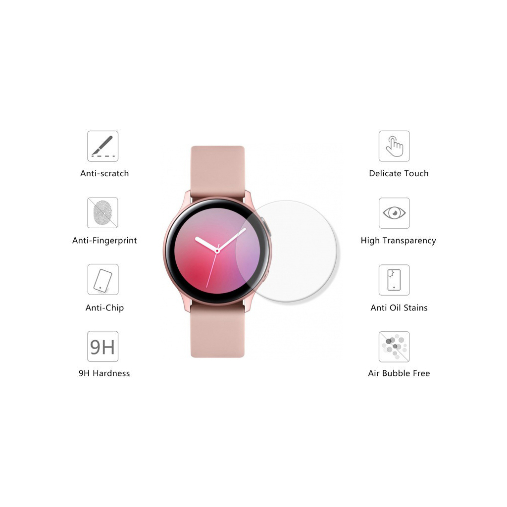 Скло захисне Drobak glass-film Ceramics Samsung Galaxy Watch 4 46mm (313157) Скло захисне Drobak glass-film Ceramics Samsung Galaxy Watch 4 46mm (313157)