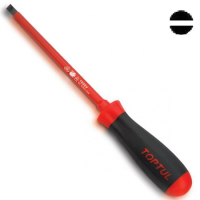 Toptul insulated slotted screwdriver 4x100 mm (1000V) (FAEB0410)
