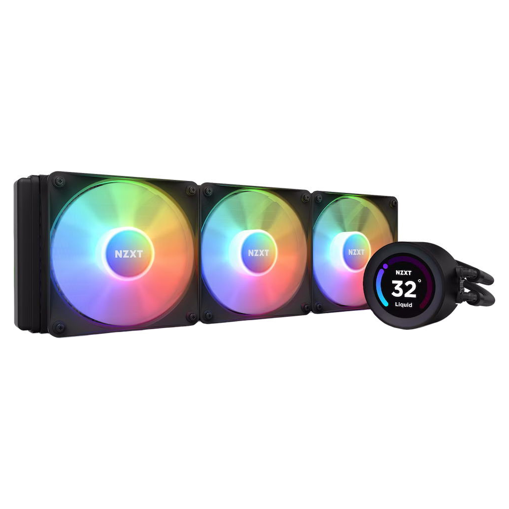 Система рідинного охолодження NZXT Kraken Elite RGB 360mm AIO (RL-KR36E-B1)