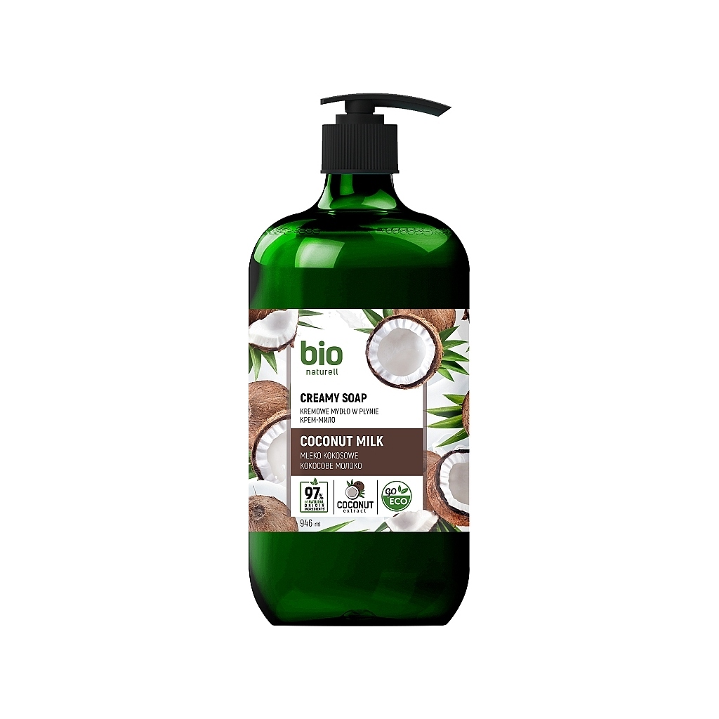 Рідке мило Bio Naturell Coconut Milk Creamy Soap Кокосове молоко 946 мл (4820168434396)