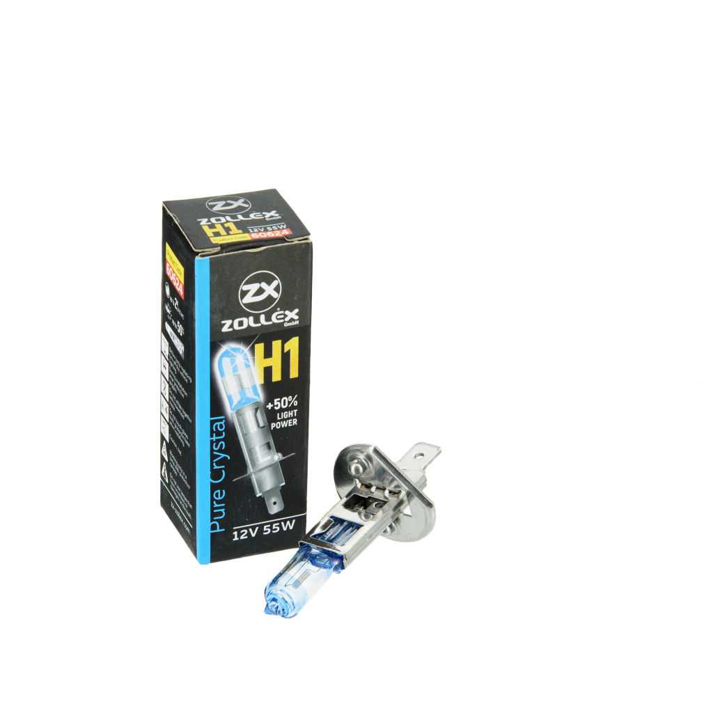 Автолампа Zollex H1 12V 55W Pure crystal (2860624) Автолампа Zollex H1 12V 55W Pure crystal (2860624)
