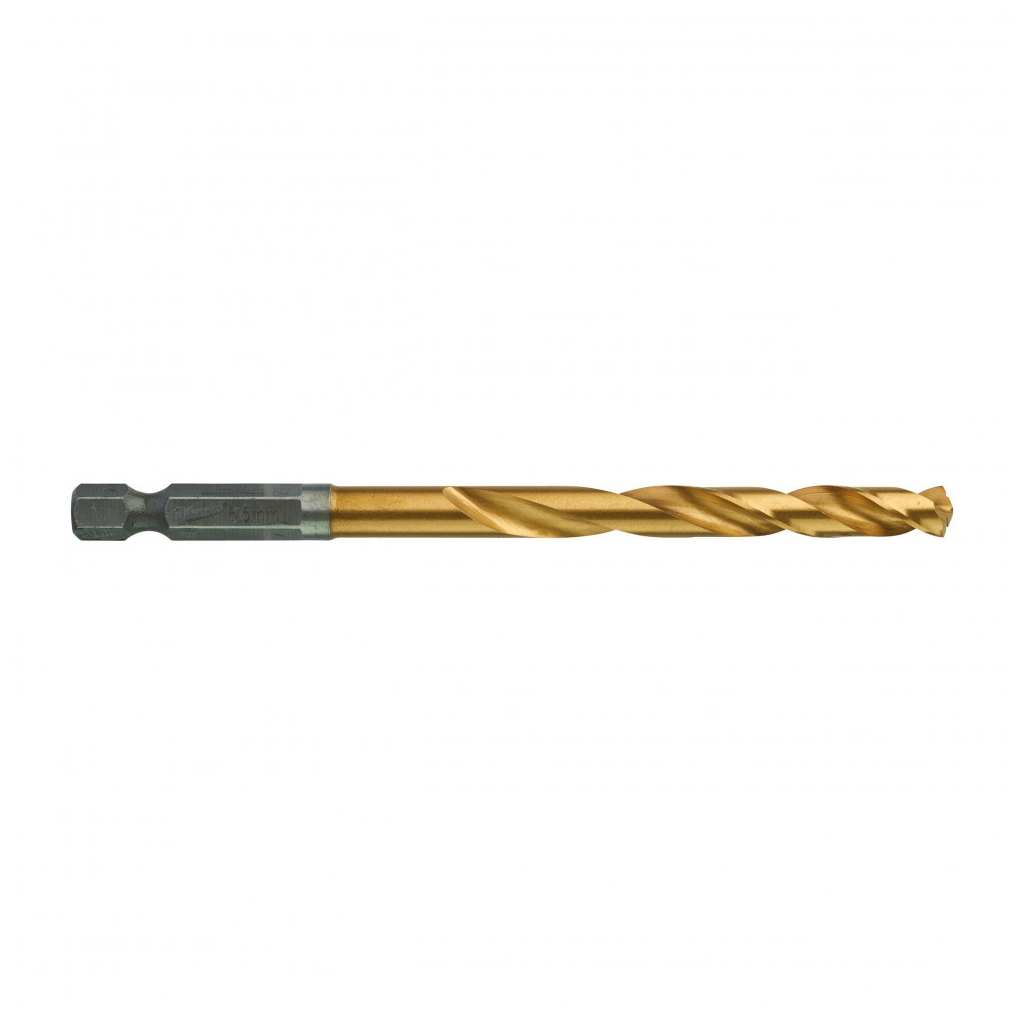 Свердло Milwaukee по металу RedHEX HSS-G TiN, 6,5 мм (48894715)