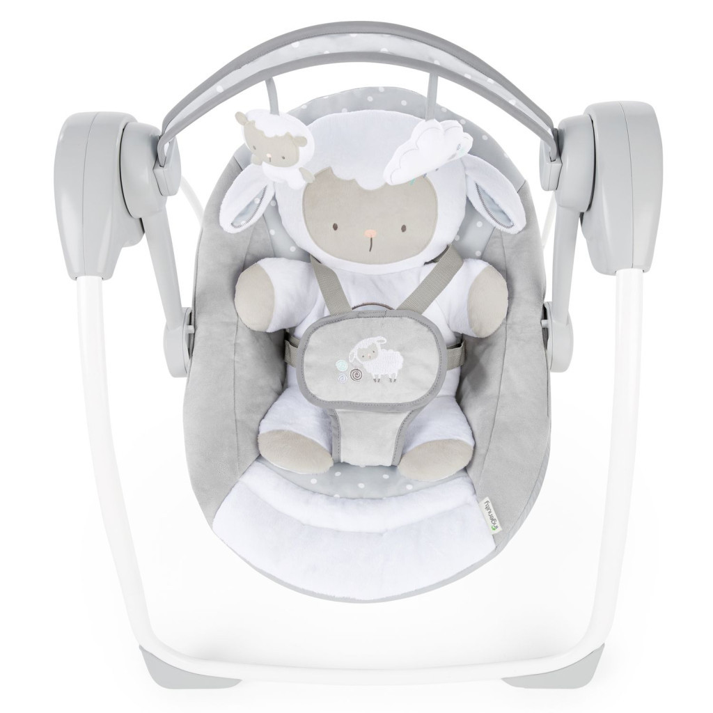 Крісло-гойдалка Ingenuity Comfort 2 Go – Cuddle Lamb (12184)