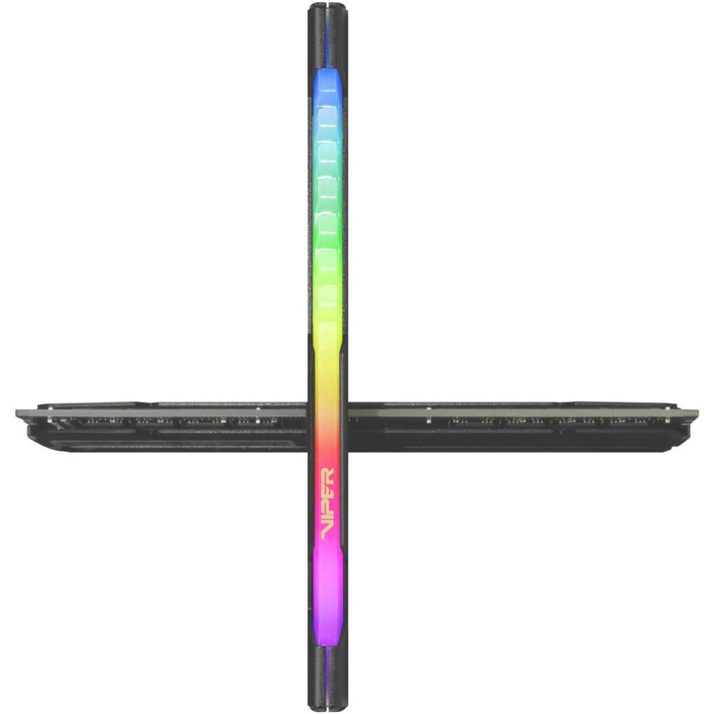 Модуль пам'яті для комп'ютера DDR4 64GB (2x32GB) 3600 MHz Viper Steel RGB Patriot (PVSR464G360C0K)