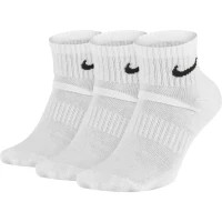 Шкарпетки Nike U NK EVERYDAY CUSH ANKLE 3PR SX7667-100 46-50 3 пари Білі (888407236389)