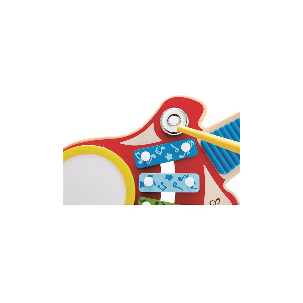 Музична іграшка Hape Дитяча гітара Міні-оркестр 6 в 1 (E0335)