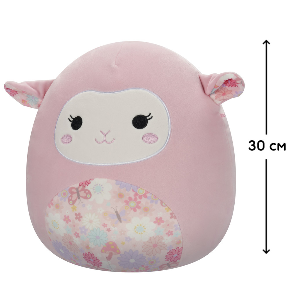 М'яка іграшка Squishmallows Ягня Лала 30 см (SQCR05611)