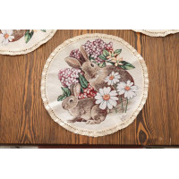 Table napkin Provence round tapestry Alicia D-35 (026073)