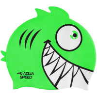 Swimming cap Aqua Speed Zoo Pirana 246-11 9699 light green Child OSFM (5908217696991)