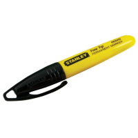 Marker Stanley Permanent, 90 mm, black, with a pointed tip (1-47-324)