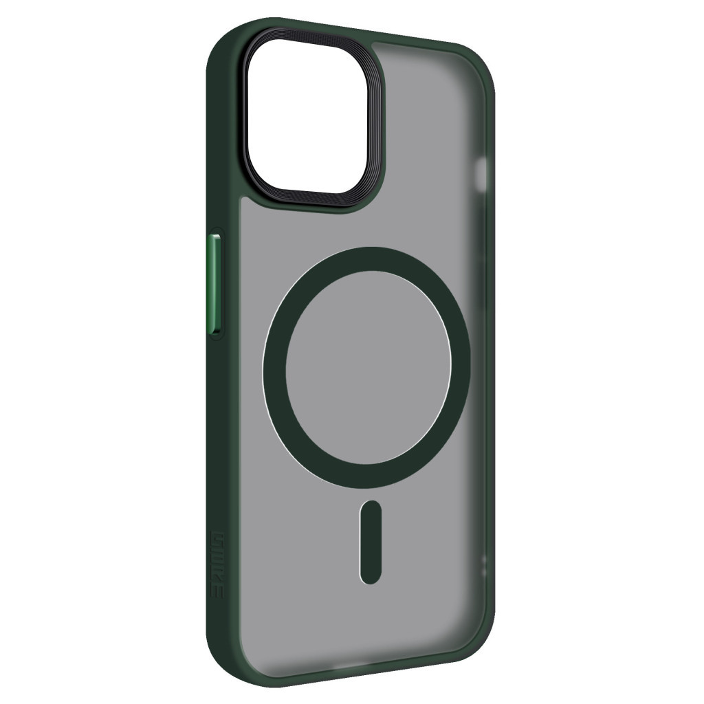 Чохол до мобільного телефона Armorstandart Uniq Magsafe Apple iPhone 14 Dark Green (ARM75324) Чохол до мобільного телефона Armorstandart Uniq Magsafe Apple iPhone 14 Dark Green (ARM75324)