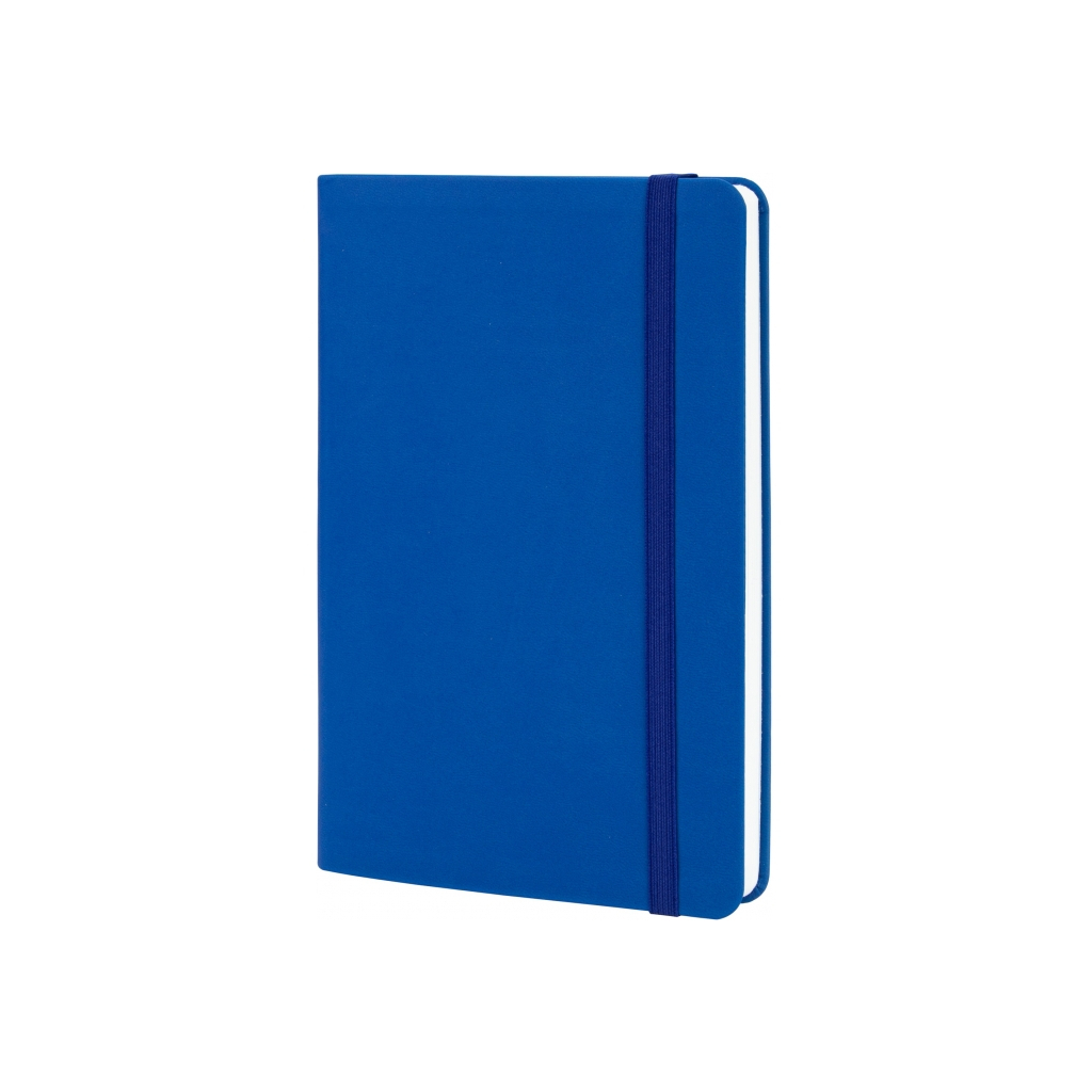 Книга записна Optima А5 VIVELLA, м’яка обкладинка, гумка, білий блок лінія, синій (O27104-02) Книга записна Optima А5 VIVELLA, м’яка обкладинка, гумка, білий блок лінія, синій (O27104-02)