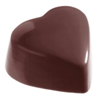 Mold for chocolate Chocolate World Heart 31x35x18 mm 24 pcs 15 g (1214 CW)