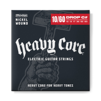 Guitar strings Jim Dunlop Heavy Core Electric Guitar Strings (10-60) (DHCN1060-6)