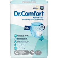 Підгузки для дорослих Dr.Comfort Extra Large 5.5 крапель 30 шт (8680131205622)