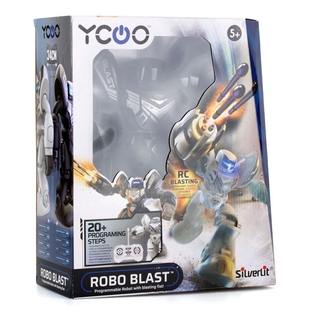 Радіокерована іграшка Silverlit Робот Robo blast РК, 27MHz (МГц) (88098/1)