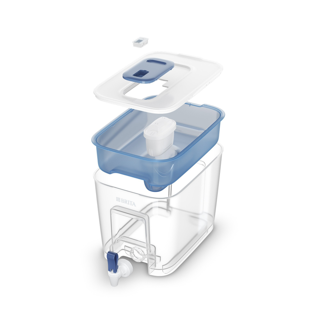 Фільтр-глечик Brita MXPro 8.2л (5.2л очищеної води) з фільтр-картриджем, синій (1052805)