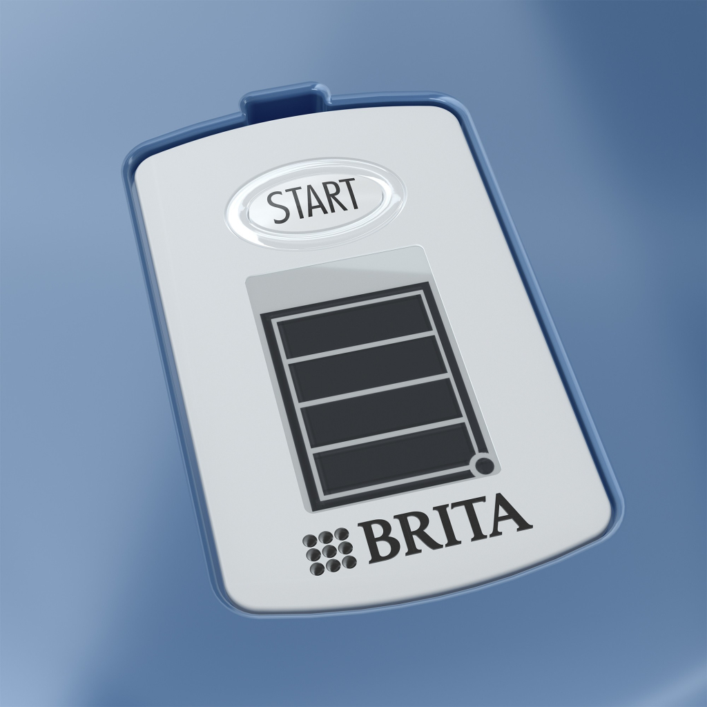 Фільтр-глечик Brita MXPro 8.2л (5.2л очищеної води) з фільтр-картриджем, синій (1052805)