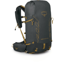 Travel backpack Osprey Talon Velocity 30 dark charcoal/tumbleweed yellow - L/XL - black (009.3542)