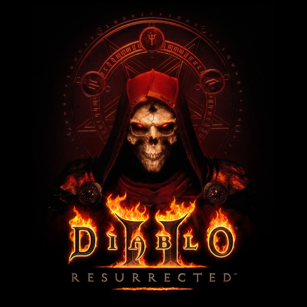 Футболка Jinx Diablo II Resurrected Key To Darkness Premium Black S (JINX-11121S)