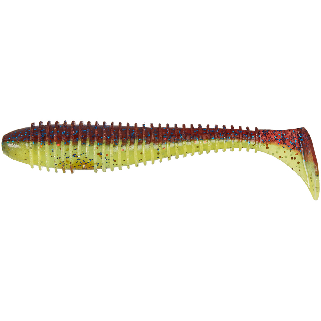 Силікон рибальський Keitech Swing Impact FAT 4.8" (5 шт/уп) кea15 grape chart red flk (1551.12.66)