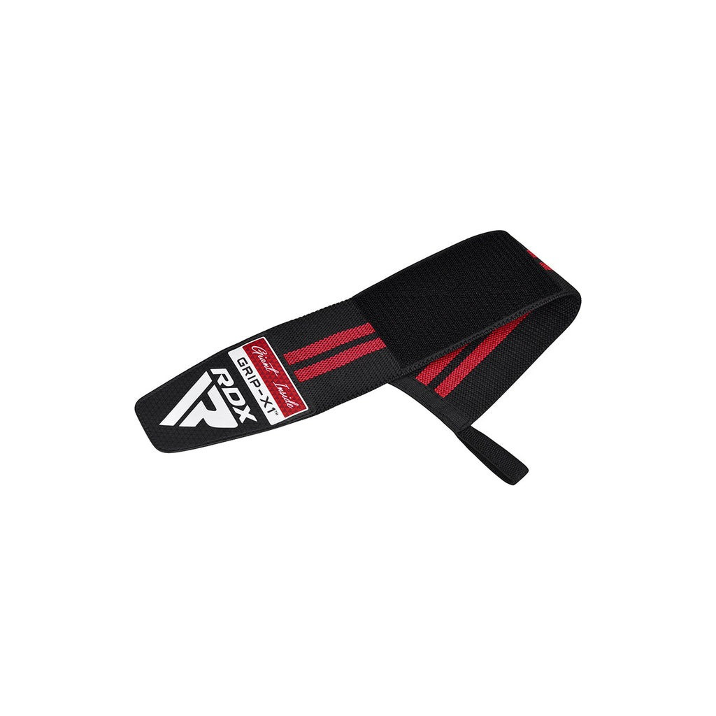Бинт для спорту RDX Gym Wrist Wrap R11 Black/Red (WAH-WR11BR)