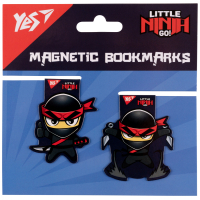 Bookmarks for books Yes magnetic Ninja, 2 pcs (708113)