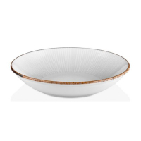 Plate By Bone series "Grace" deep 23 cm, 1000 ml (GRE-FL-23-CK)