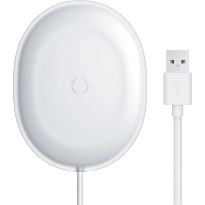 Зарядний пристрій Baseus Jelly wireless charger 15W White (WXGD-02)