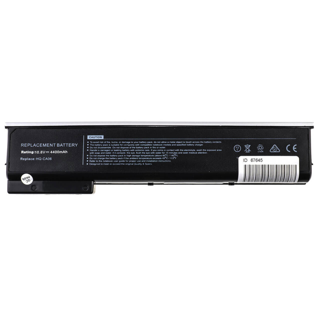 Акумулятор до ноутбука HP ProBook 640 HSTNN-DB4Y, 56Wh (5200mAh), 6cell, 10.8V, Li-ion AlSoft (A47744)