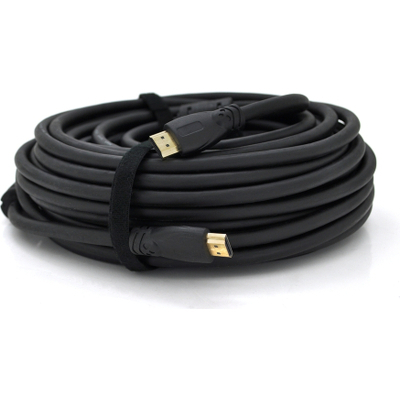 Кабель мультимедійний HDMI M to HDMI M 20.0m V2.0 4K black Ritar (HDMI(M)/(M)V2.0-20m-347P)