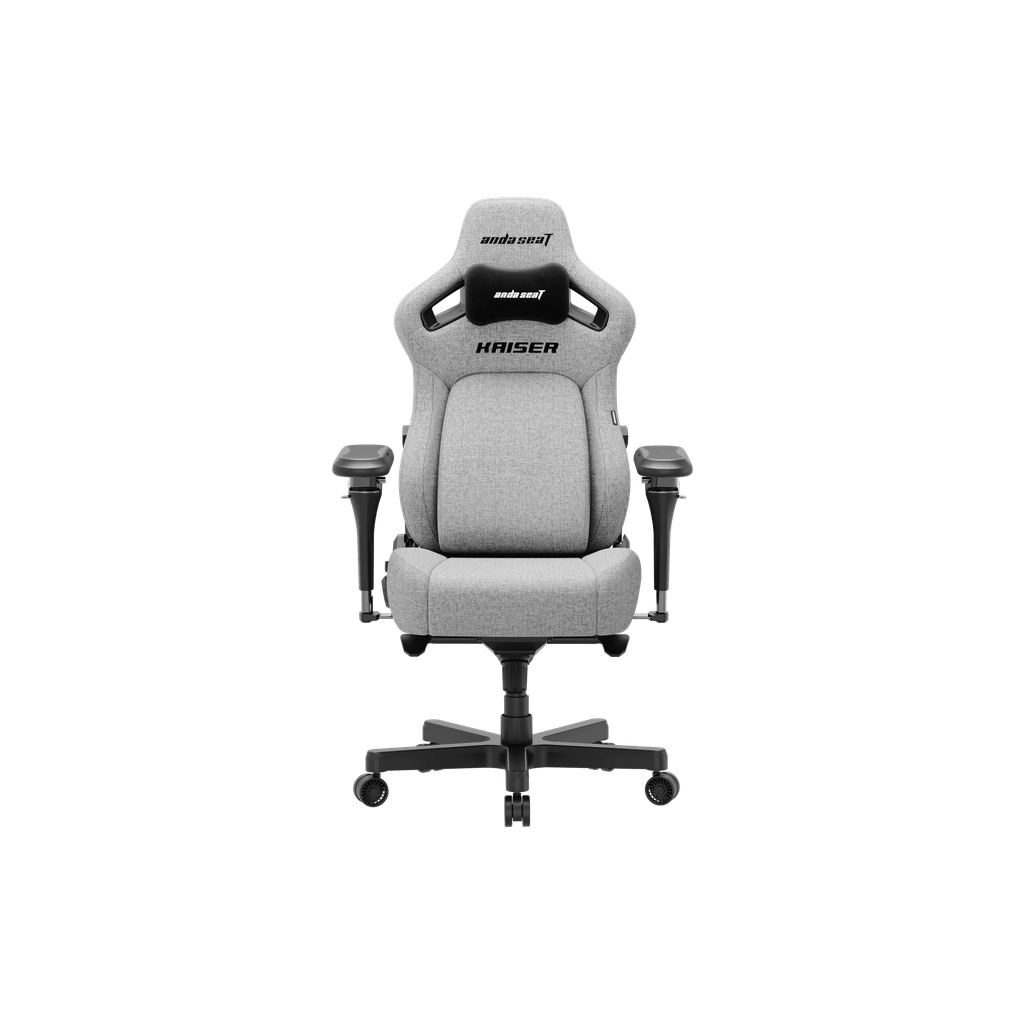 Крісло ігрове Anda Seat Kaiser 4 V2 Fabric Size XL Ash Grey (AD12YDDC-XLL-20-G-CF-03)