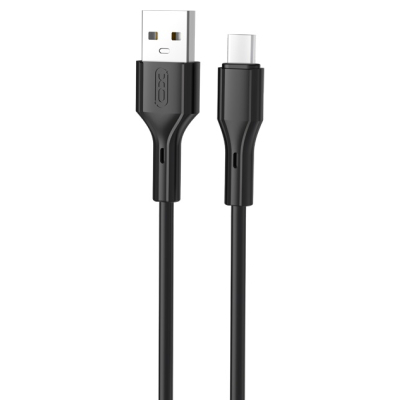 Дата кабель USB 2.0 AM to USB-C 1.0m black XO (NB230_C_Black)