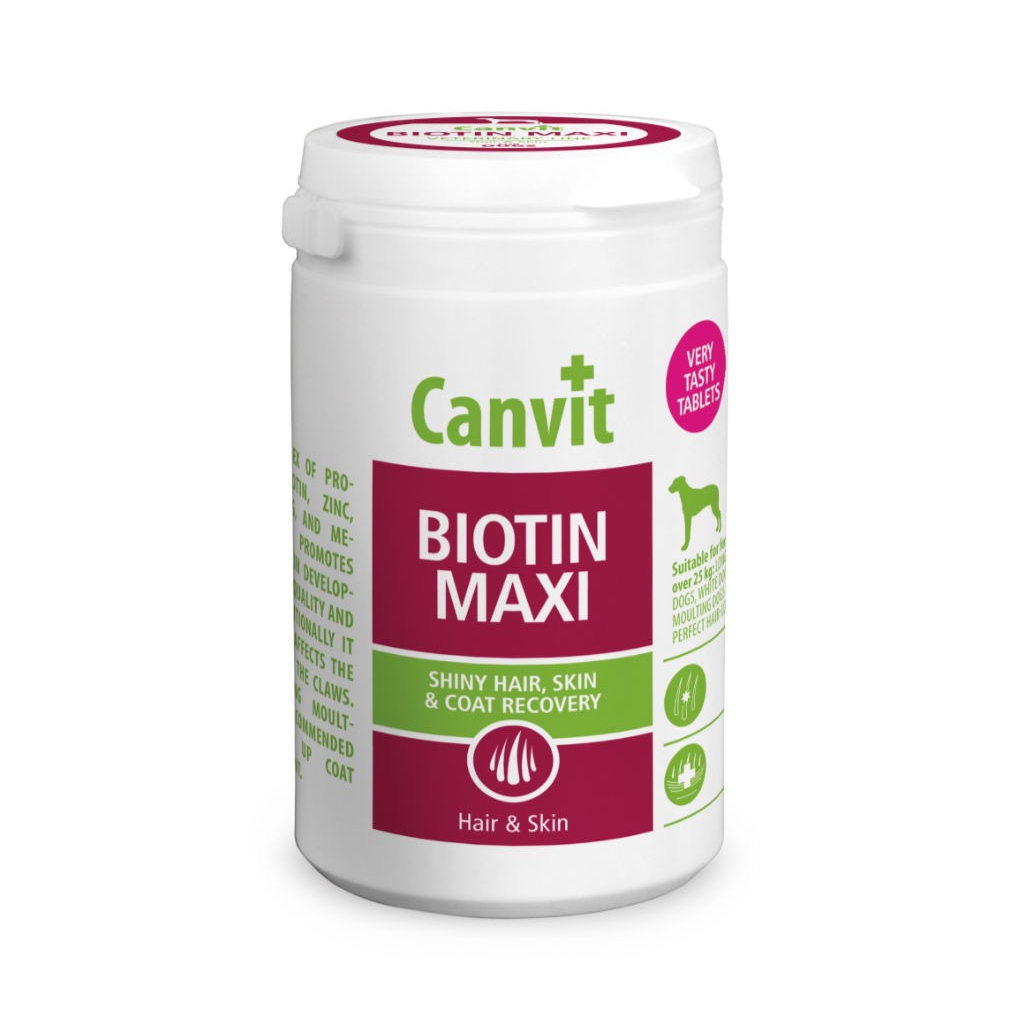 Вітаміни для собак Canvit Biotin Maxi 230 г (8595602507153)