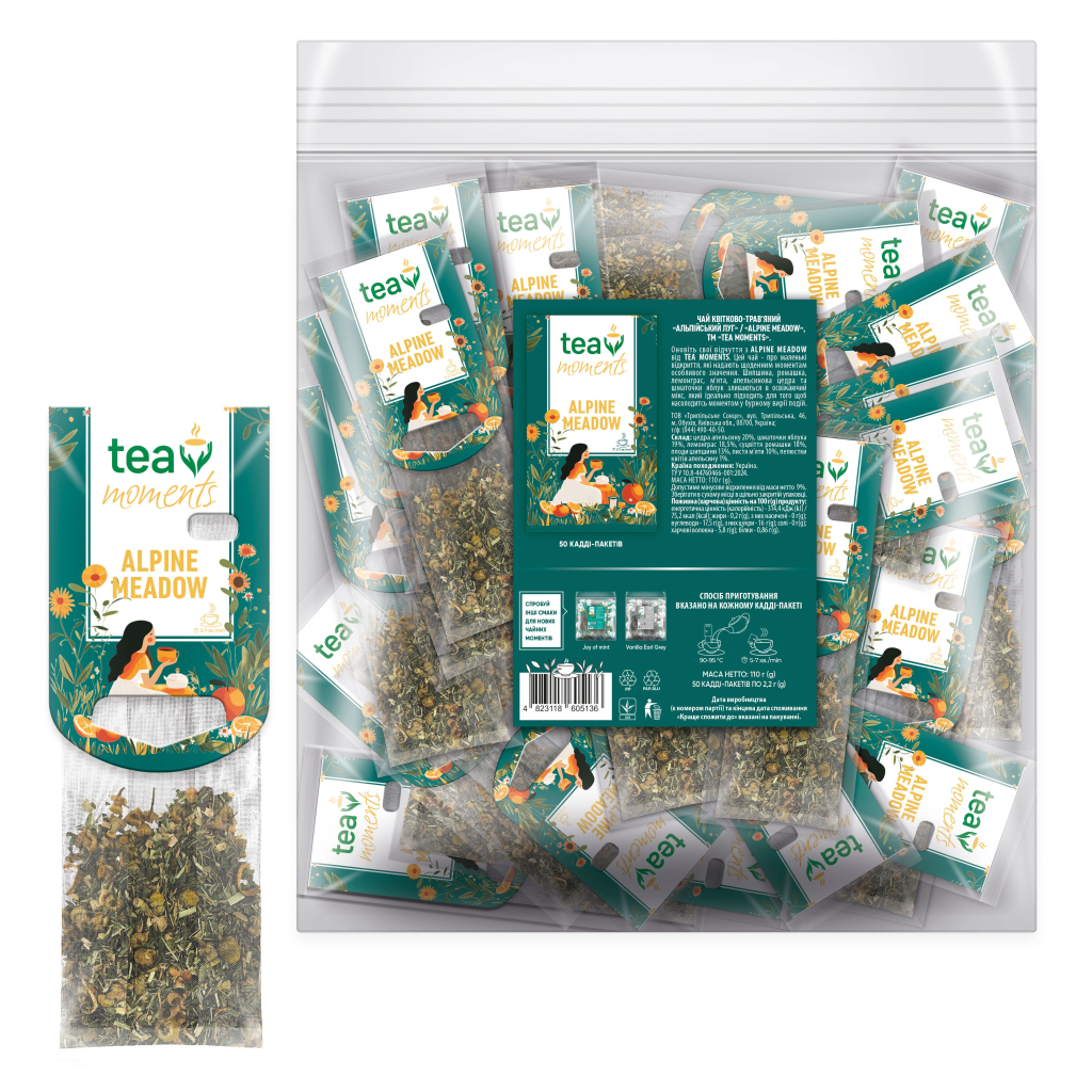 Чай Tea Moments Alpine Medow 50х2.2 г (tm.05136)