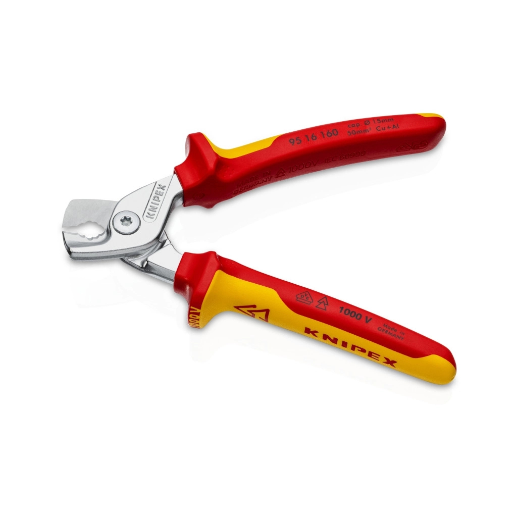 Кабелеріз KNIPEX 160мм (95 16 160)