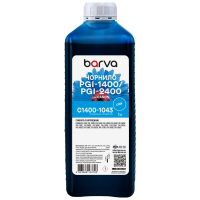 Чорнило Barva Canon PGI-1400/PGI-2400 1 л, special pigment, cyan (C1400-1043)