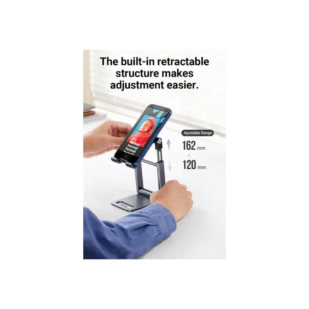 Тримач для смартфонів Ugreen LP263 Phone Holder with Roller White (80708)