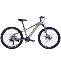Велосипед Formula 24" ZEPHYR 3.0 DD CS рама-12" AL 2026 сірий з зеленим (OPS-FR-24-447)