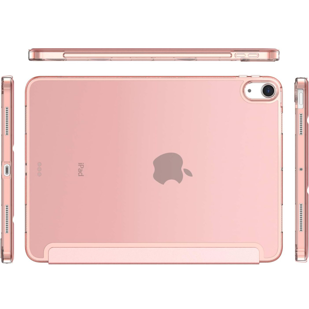 Чохол до планшета BeCover Tri Fold Hard Apple iPad Air 11" M4 2026 Pink (715246)