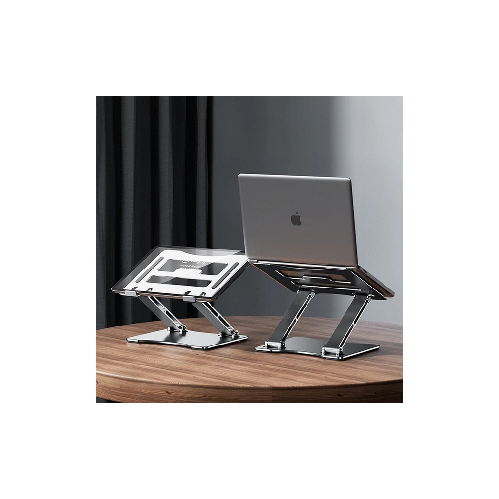 Підставка до ноутбука RTAKO RS-CP75A Dual-Layer Carbon Steel Laptop Stand (6930539527331)