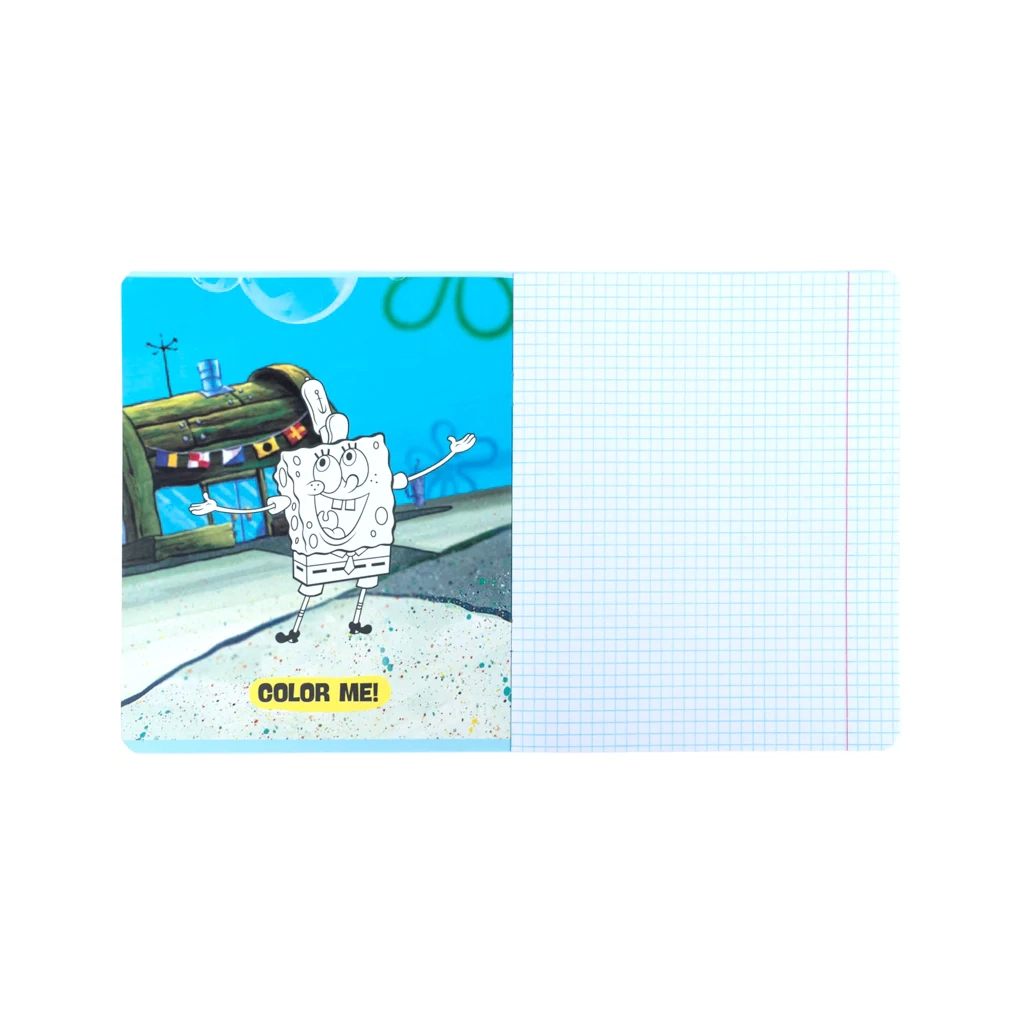 Зошит Kite Sponge Bob, 12 аркушів, клітинка (SB26-232)