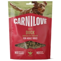 Treats for dogs Carnilove Soft Snack Duck with Rosemary 200 g (8595602582648)